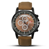Leather Mens Watch