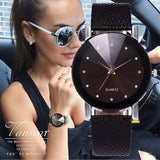 Vansvar Leather Womens Watch