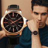 Leather Mens Watch