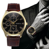 Leather Mens Watch