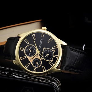 Leather Mens Watch