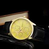 Leather Mens Watch