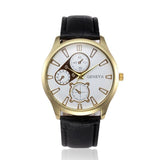 Leather Mens Watch