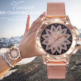 Vansvar Rose Gold Womens Watch