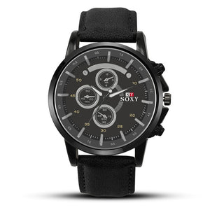 Leather Mens Watch