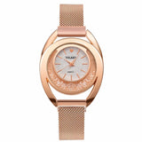 Yolako Stainless Steel Quartz Womens Watch