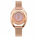 Yolako Stainless Steel Quartz Womens Watch