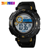 Green Digital Watch